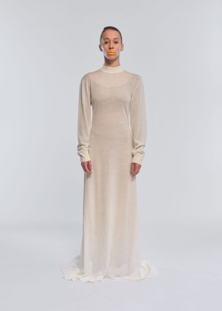 The Priest Dress Mummy White