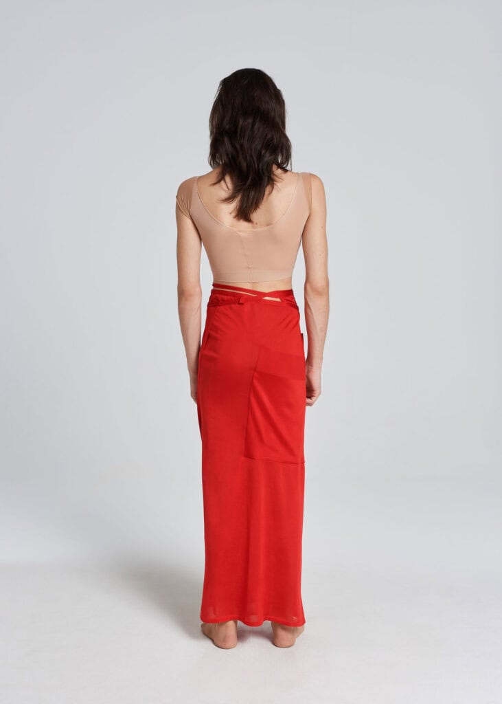 The Pareo Skirt ROT Red